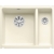 Zlewozmywak Blanco SUBLINE 350/150-U ceramiczny bez korka automatycznego z korkiem InFino Magnolia Połys 523 742